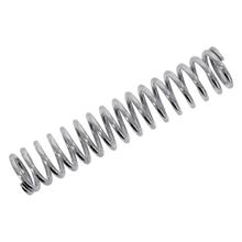 Compression spring, chromed for shock absorber strut - 15 mm extended - 7x280 mm