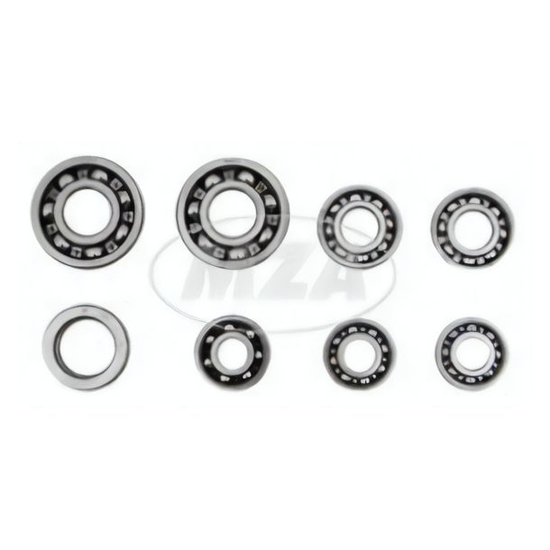 MZ SET SKF ball bearings - for ES175/1, ES250 /1, ES300 motor - 8 pieces