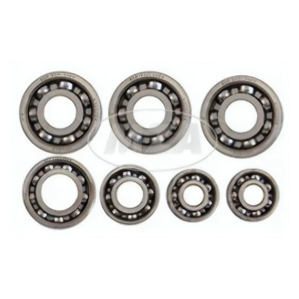 MZ Simson SET Kugellager SKF - für Motor RT125 / 2, SR56 - 7-teilig