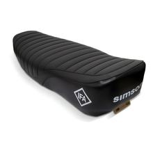 Seat Simson Enduro textured seat cover black for S51E, S70E