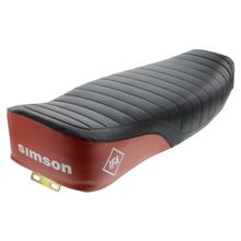 Simson Enduro - Bench - Cover black/red+structured - e.g. for S51E, S70E