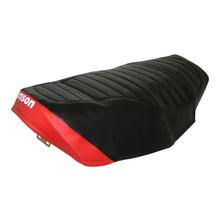 SIMSON Seat Cover, Black/Red, Textured, Waterproof - SR50, SR80