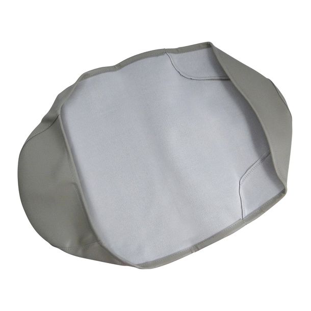 Fodera per sedile Simson, grigio chiaro, liscio, ad es. per S51, KR51/2, S70, senza scritte