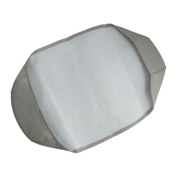 Funda de asiento Simson, gris claro, lisa, por ejemplo, para KR51/1, SR4-2 - banco corto - sin etiquetar