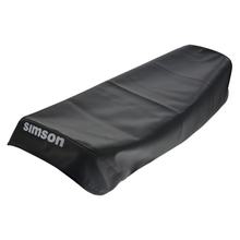 Simson Sitzbezug, glatt, schwarz - S53, S83, SR50, SR80