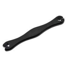 Double spoke wrench for spoke nipple M3 and M3.5
