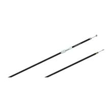 Bowdenkabel, starter (AMAL - carburateur), Fit. -lengte 38 mm - zwart - KR51