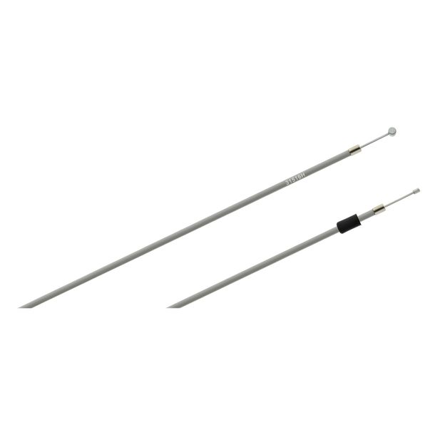 MZ Bowden Cable Starter - Gris - ETS125/1, 150/ 1, TS125, 150 - Brazo plano
