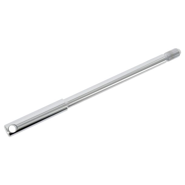 Eje pasante SIMSON, delantero - cromado - longitud = 232 mm (159 mm/73 mm) - S50, S51, S70, SR50, SR80