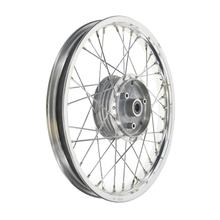 Ruota a raggi 1,5x16 pollici - cerchio in lega lucida+raggi cromati