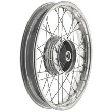 MZ Simson Speichenrad 1,85x16 palců - nerezové paprsky, nerezový ráfek - pro S53, S83, TS / SC, zadní