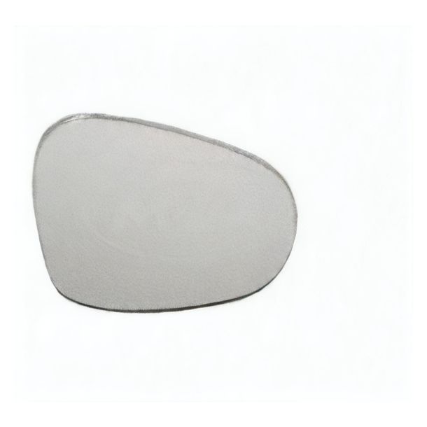 Spiegelglas, links - (Nierenform, eckig)