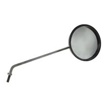 Zpětné zrcátko, pravé - ø 90 mm, rameno zrcátka nerezová ocel, závit M8