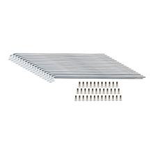 Juego de radios cromados Simson con boquilla, 36x cada uno - M3.5- 18x193+18x200 - para llanta de 19 pulgadas - S53, S83OR