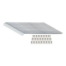Set raggi in acciaio inox con nippli +3mm (36 pezzi cad.) - M3.5 - 18x 171 +18x 177