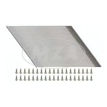 Jeu de rayons en acier inoxydable avec écrous, 36 x chacun - M4-188 mm pour divers sports hors route - conversions avec jante 21 pouces, GE/GS