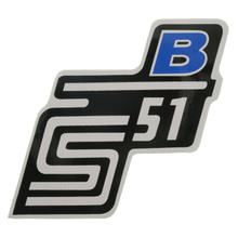 Cubierta lateral adhesiva Simson - B - azul, S51