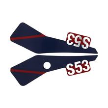 Simson Set Klebefolie f. Seitendeckel - rechts / links- S53 CX
