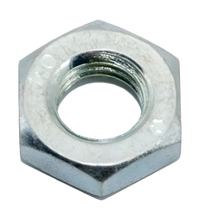 Zeskantmoer M6x0,75-04 (DIN 439) - fijne draad - blank