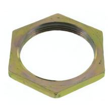 Zeskantmoer M28x1,0 - fijne draad, geel gechromateerd