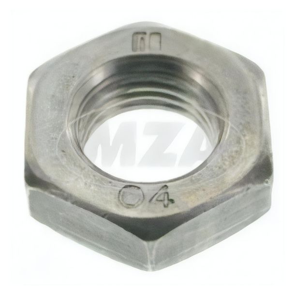 Écrou hexagonal M10x1-06 (DIN 936) - filetage fin, lisse