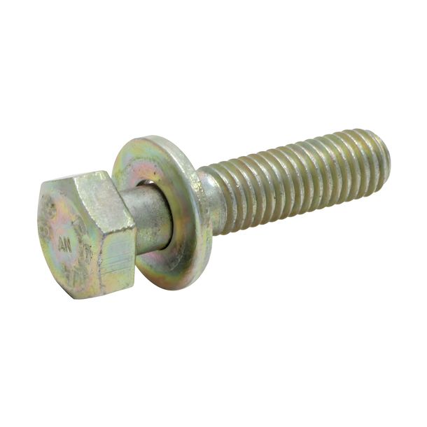 Zeskantschroef M8x35-8,8-A4C (DIN 933 Z1) - geel gechromateerd