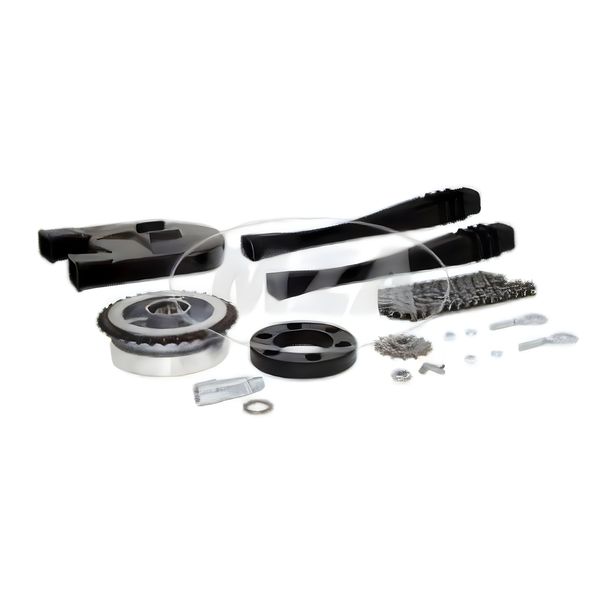Set catena con componenti piccoli - KR51, KR51/1 - cacciavite Z=34, catena a rulli 114 maglie, pignone Z=14