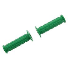 Simson SET Borrachas de Manopla - Padrão Waffle - Borracha de Manopla Fixa + Borracha de Manopla Rotativa - verde - S50, S51, S70, SR50, SR80