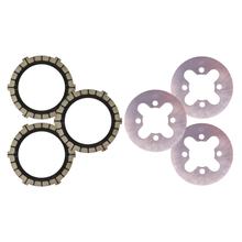 Simson SET koppelingsonderdelen regeneratie - 3x koppelingsplaten, 3x koppelingsplaten - voor SR2, KR50, SR4-1, SR2E