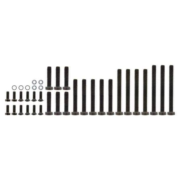 Juego de tornillos cpl. Motor - SOEMTRON - Rheinmetall Rh50/II - cromado negro