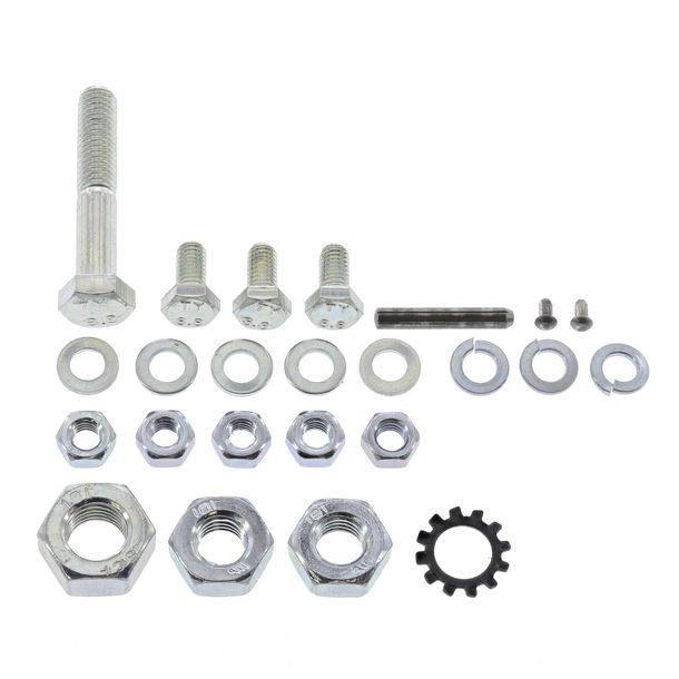 Normteile - Set KR51 / 1 Rahmen-Hinterradschwinge-Kippständer-Fußbremse