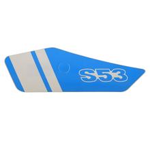 Klebefolie für Seitendeckel links