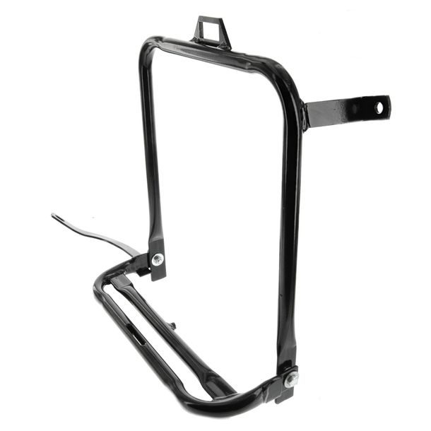 Portapacchi laterale Simson sinistro - S50, S51, S70 - nero