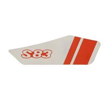 Klebefolie f. Seitendeckel, re., 009,015,026, S83B