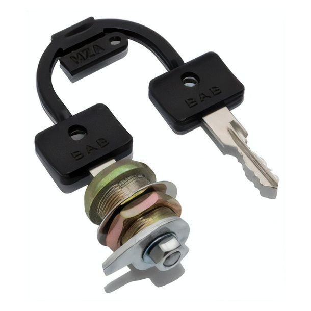 Simson Side Lid Lock/Tool Box Lock BAB Type 2 Screw Shaped Striker for S50, S51, S70