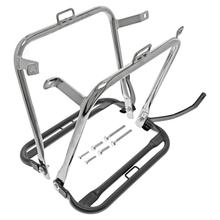 Simson Set side rack - right+left - chrome+black - S50, S51, S70