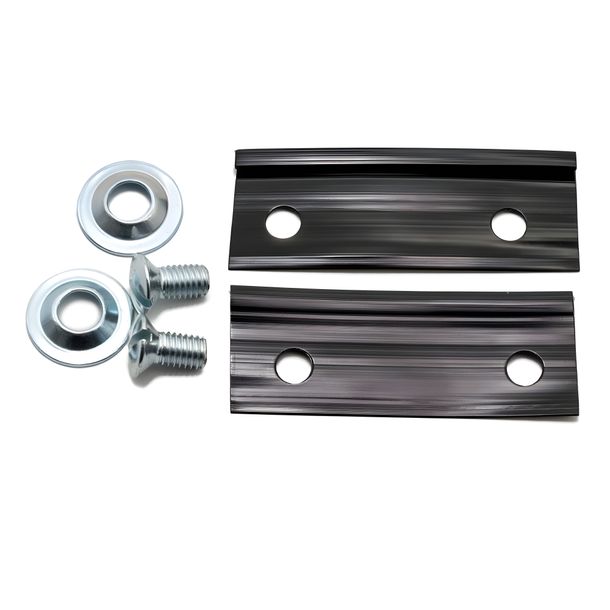 Tubería SET, negro - tornillos avellanados y discos para cuenco manillar serie bird