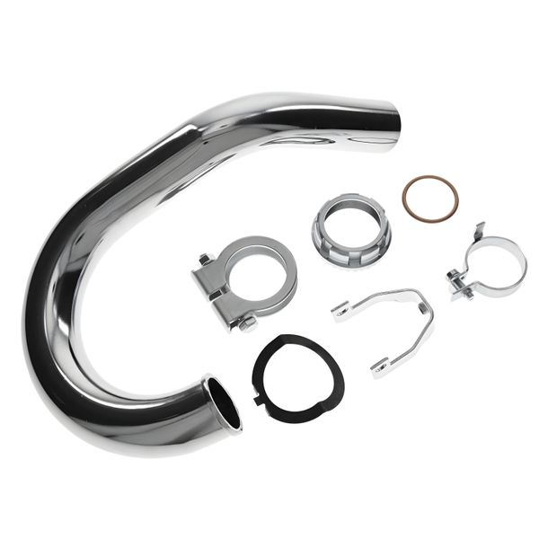 Simson Set Colector Tuning+Piezas Montaje Ø32 mm para S51E, S70E - Versión Enduro