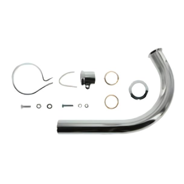 Simson SET Krümmer kpl. 220lg. für langen Auspuff SR1, SR2E