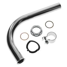 Simson SET Krümmer - Auspuffrohr verchromt - KR51 / 1, SR4-2 , SR4-4