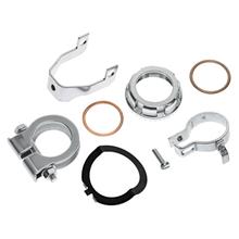 Simson SET Anbauteile für Krümmer mit Sicherungsschelle - für Enduro S51E, S70E