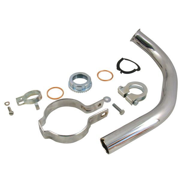 SET collettore KR51/2 completo di fascetta di montaggio per scarico
