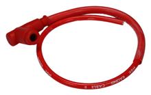 Zündkerzenstecker NGK CR2 Racing inkl. rotem Hochleistungs-Silikonkabel +90° Silikonstecker, 5K-Ohm, 8048