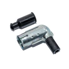 1 conector de bujía BERU, 1 kilo - Ohm, impermeable, ángulo de 90°.