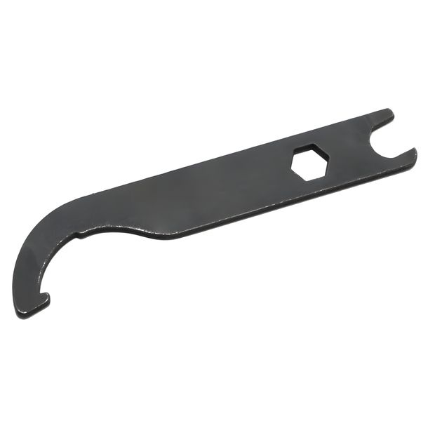 Hook wrench manifold nut, open-end wrench 12 plus ring spanner 11 integrated - moped/mokick/scooter