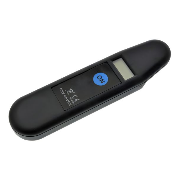 Comprobador digital de presión de aire para neumáticos y tubos - barra de opciones de visualización, PSI, kPa, kg/cm², 0,15 - 9,50 bar