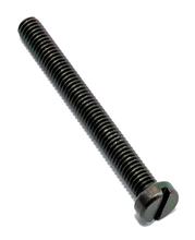 Zylinderschraube M6x55-4.8-A4R (DIN 84) - schwarz verzinkt