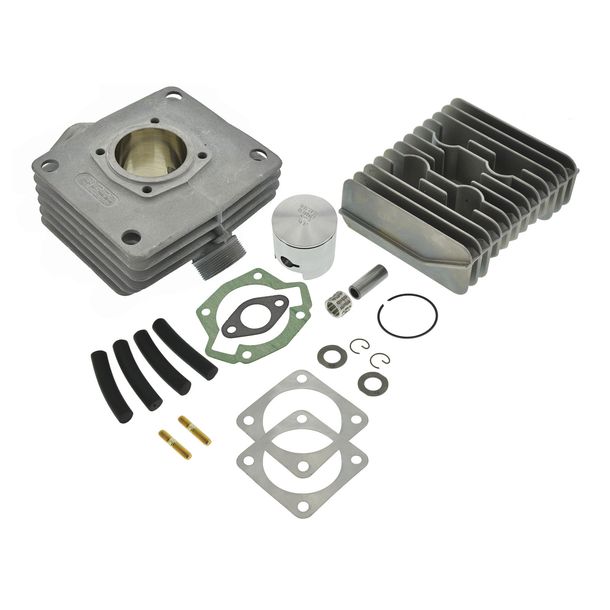 Complete set RESO-LT90 - 2-channel 90 cc aluminum tuning cylinder with coating - hole: diameter 50 mm
