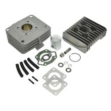 Komplettset RESO-LT60 - 2-Kanal-60ccm-Alu-Tuningzylinder mit Beschichtung - Bohrung: Ø42mm
