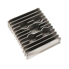 Cylinder head blank, partially machined with spark plug thread/short thread + holes for stud bolts - combustion chamber unfinished
